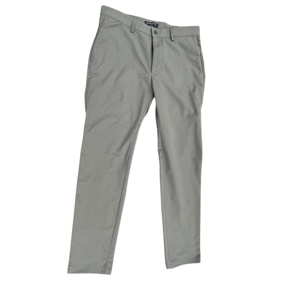 Banana Republic Men's City Pants 31x30 Slim Skyline Gray Lightweight CLEAN!